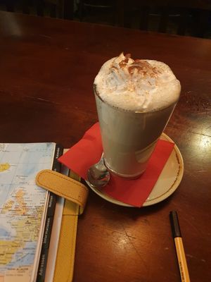 White hot chocolate at Bodhi in Munich