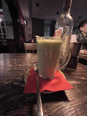 Matcha lattee  at Bodhi in Munich