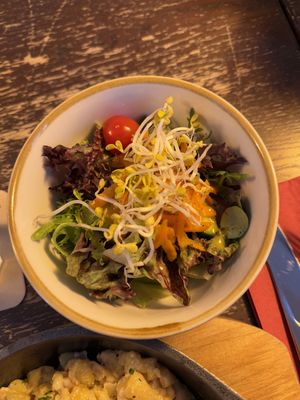 Side salad   at Bodhi in Munich