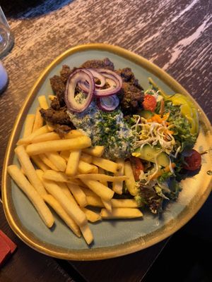 gyros plate   at Bodhi in Munich