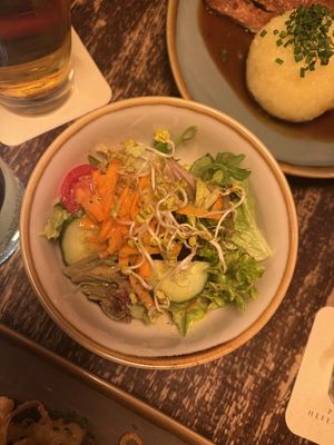 Side saladd  at Bodhi in Munich