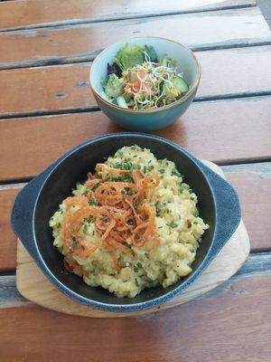 Käsespätzle at Bodhi in Munich