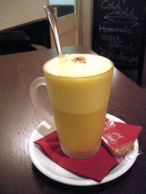 Golden Milk Latte at Bodhi in Munich