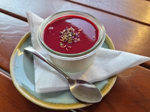 Bavarian cream at Bodhi in Munich