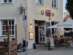 Outside at Bodhi in Munich