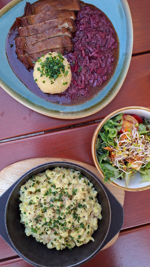Käsespätzle at Bodhi in Munich
