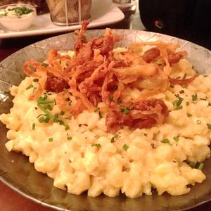 Cheese Spaetzle  at Bodhi in Munich