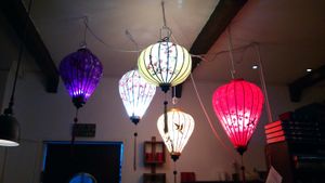 Part of the interior design at Bodhi in Munich