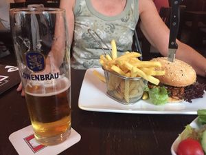 Burger and Beer  at Bodhi in Munich