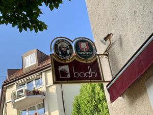 outside at Bodhi in Munich