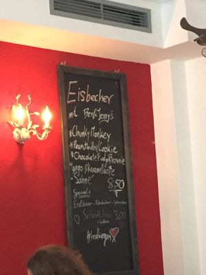 Dessert offer  at Bodhi in Munich