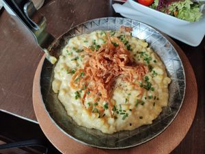 Kasespatzle at Bodhi in Munich