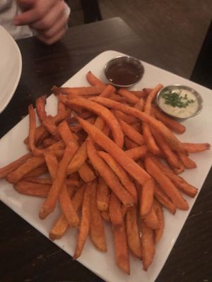 Sweet potato fries at Bodhi in Munich