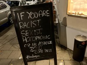 outside at Bodhi in Munich