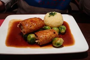 Tempeh Rouladen  at Bodhi in Munich