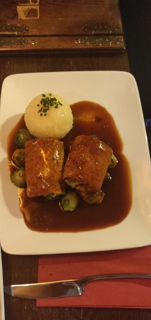 Tempe roulade at Bodhi in Munich