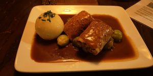 Tempeh-Rouladen at Bodhi in Munich