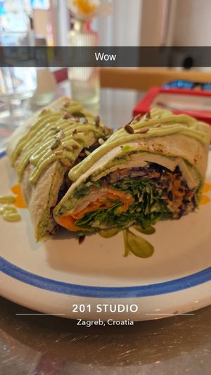 Breakfast Burrito at 201 STUDIO in Zagreb