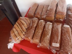 Pan casero 😁 integral at La Casona Vegetariana in Cali