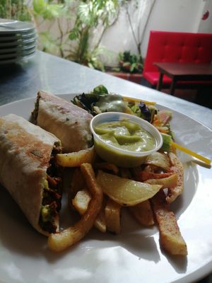  at La Casona Vegetariana in Cali