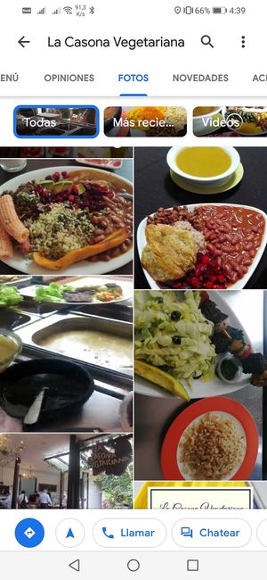  at La Casona Vegetariana in Cali