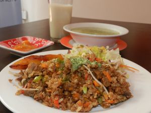  at La Casona Vegetariana in Cali