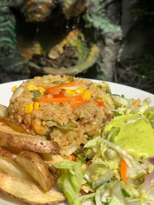  at La Casona Vegetariana in Cali