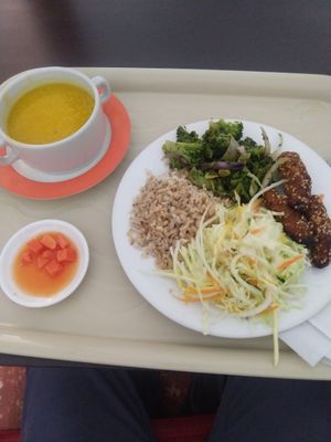 Meal of the day at La Casona Vegetariana in Cali