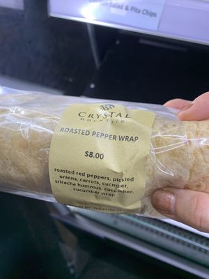 Roasted Red Pepper Wrap  at Clipper Cafe in Thompsonville