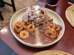 Waakye at Abarka  in Barcelona