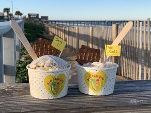   at A1A Scoops in Flagler Beach