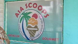   at A1A Scoops in Flagler Beach