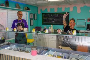 So delicious  at A1A Scoops in Flagler Beach