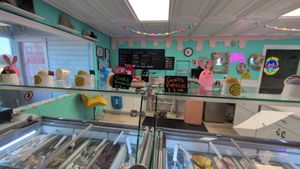 Counter at A1A Scoops in Flagler Beach