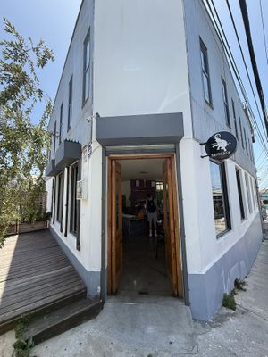 Outside  at Samsara in Valparaiso