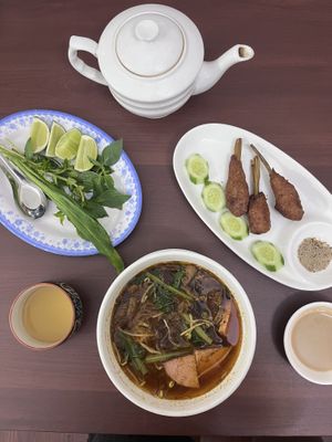   at Maitreya Healthy Vegetarian Restaurant in Phnom Penh