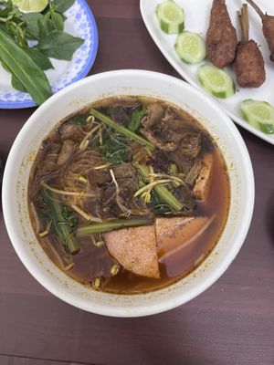   at Maitreya Healthy Vegetarian Restaurant in Phnom Penh