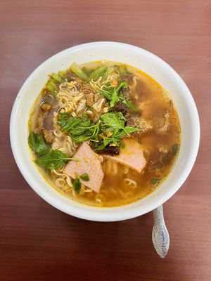   at Maitreya Healthy Vegetarian Restaurant in Phnom Penh