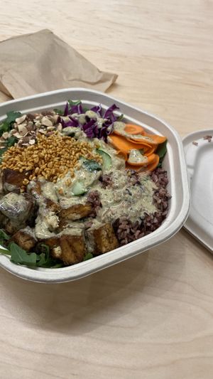 Crunchy rice sun tofu  at sweetgreen in St Petersburg