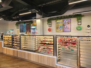 Interior at Daniel's Donuts in Albury