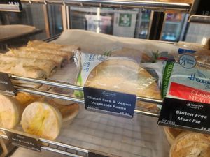 Vegan pastie at Daniel's Donuts in Albury