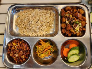 Khaja set at Mount View Nepalese Resturant in Albury