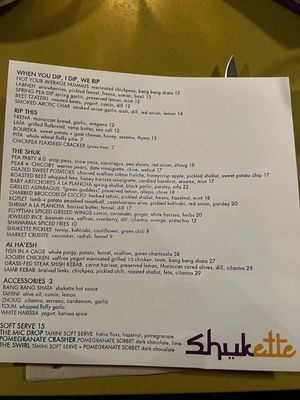  at Shukette in New York City