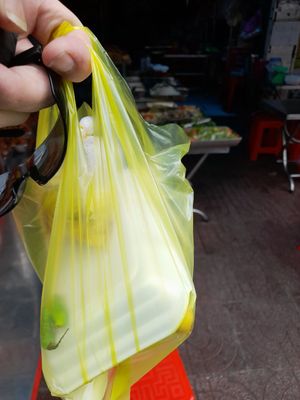 My take away packaging at Diệu Hiền in Ho Chi Minh City