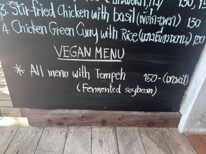 Substitute any dish with tempeh  at Altitude79 in Koh Chang