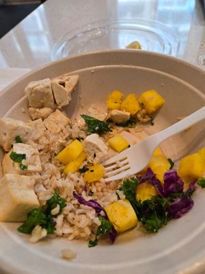 Tofu bowl at moonbowls  in Brooklyn