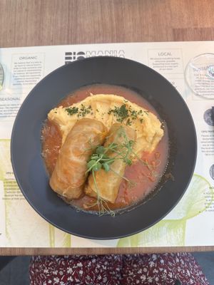 Sarma  at BioMania Bistro in Zagreb