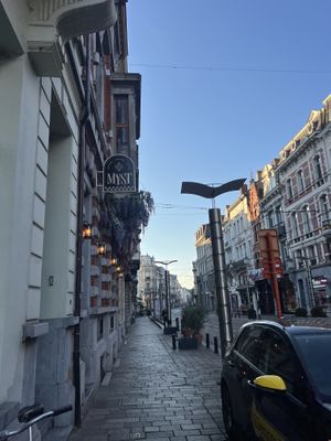 Beautiful shop front   at Myst in Ghent