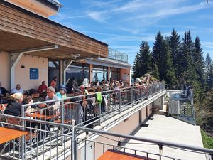 Sun terrasse at Die Laberei in Oberammergau