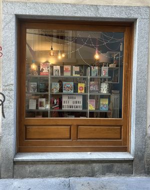   at Nora Book & Coffee in Turin